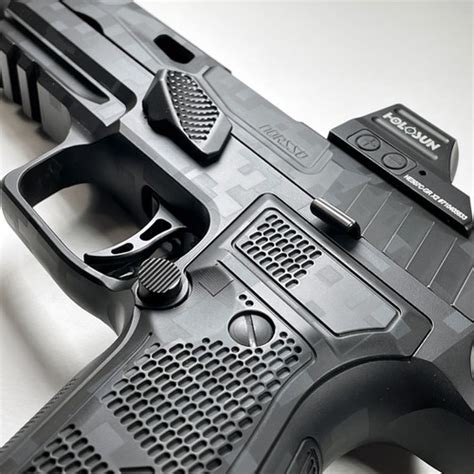 cnc machined steel armory craft - carry size|SIG AXG magazine funnel vs. Armory Craft AXG .